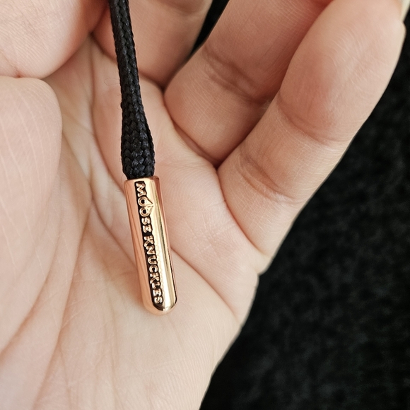 Moose Knuckles Black Full Zip Hooded Sherpa Coat - Picture 16 of 16